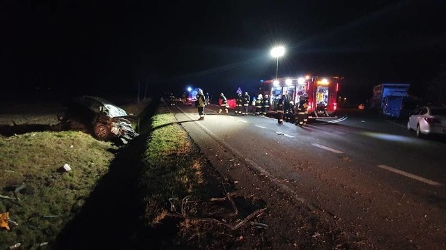 Śmiertelny wypadek pod Wrześnią. Zginął 19-latek