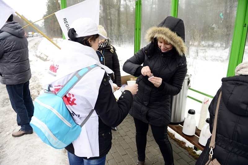 Strajk na Śląsku: Górnicy zablokowali drogi DK1 w...