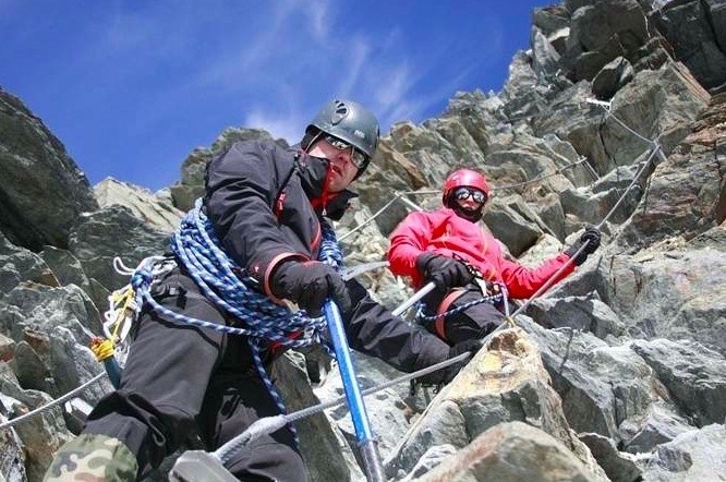 Zobacz jak słupscy strażacy zdobyli Mont Blanc (zdjęcia,wideo)