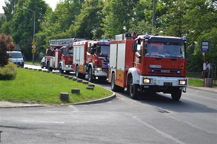 Po godzinie 15:00 strażacy otrzymali informację o ładunku...