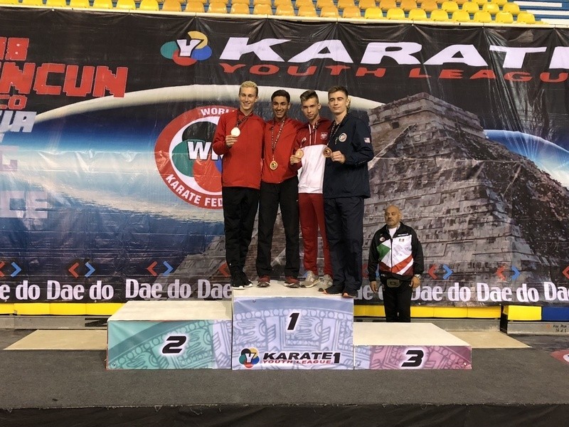 Karate. Krzysztof Szewczyk wywalczył brązowy medal w Meksyku