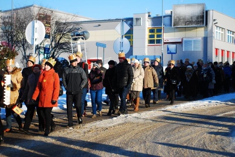 Tłumy na I Orszaku Trzech Króli w Kłobucku