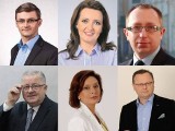 Liderzy list największych partii opozycji do Sejmu w Świętokrzyskiem. Formacje pójdą osobno do wyborów do parlamentu krajowego