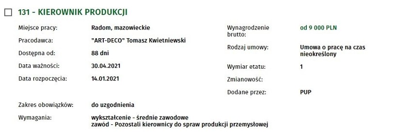 Zobacz oferty pracy w Radomiu. Ile dają zarobić pracodawcy i jakich pracowników poszukują?