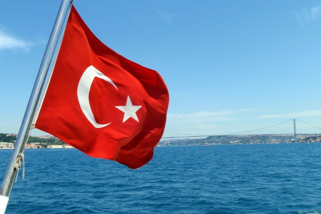 Flaga Turcji, zdjęcie ilustracyjne