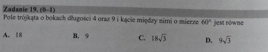 Matura poprawkowa 2018 MATEMATYKA. Arkusz i odpowiedzi w serwisie EDUKACJA. Mamy arkusze! Mamy wszystkie odpowiedzi