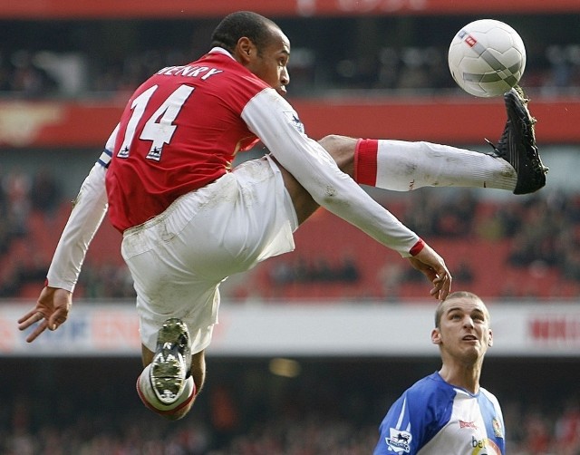 Thierry Henry w barwach Arsenalu