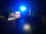 Tragiczny wypadek motocyklisty pod Zieloną Górą. Roztrzaskał się o drzewo [ZDJĘCIA]