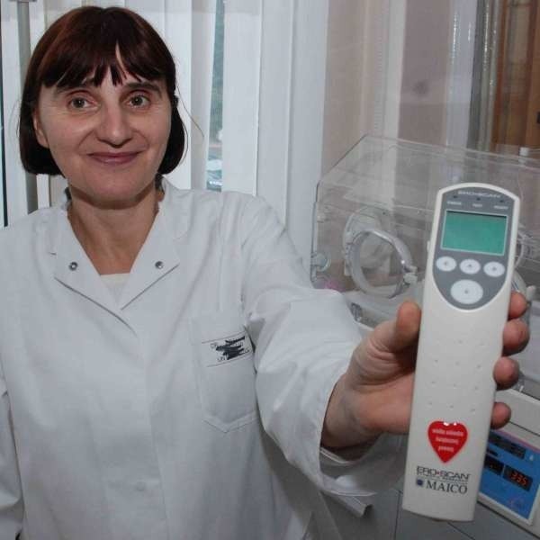W głubczyckim szpitalu są dary z fundacji Jurka Owsiaka, m.in. inkubator i urządzenie do badania słuchu.