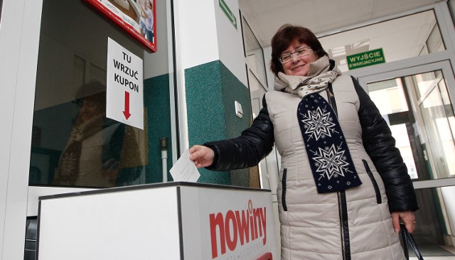 - Z niecierpliwością czekam na pierwse losowanie w loterii „Mieszkanie za czytanie” - mówi Krystyna Pyrcioch z Przemyśla. - Mam nadzieję, że dopisze mi szczęście i uda mi się wygrać gotówkę