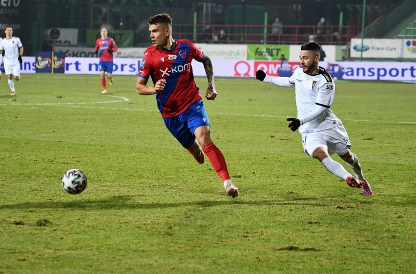 Raków Częstochowa - Pogoń Szczecin 0-1.