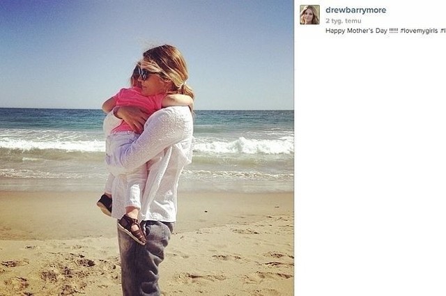 Drew Barrymore z córeczką (fot. screen Instagram)ZOBACZ OKŁADKĘ!