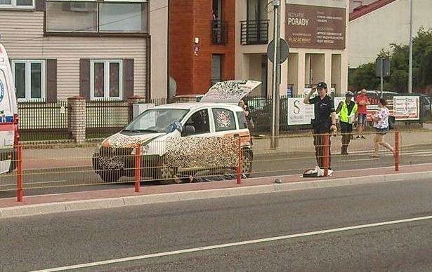 Śmiertelny wypadek na przejściu na Hetmańskiej w Białymstoku