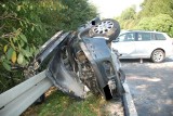 Tragiczny wypadek w Wielopolu Skrzyńskim. Jedna osoba nie żyje, sześć jest rannych [FOTO, WIDEO]