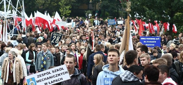 Międzynarodowy Marsz Żywej Pamięci Polskiego Sybiru Białystok 2010