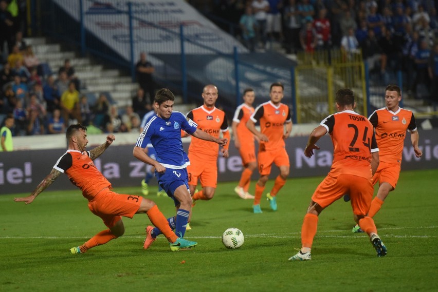 Ruch Chorzów przegrał z Zaglebiem Lubin 1:2