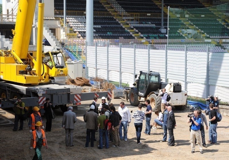 Pół roku budowy stadionu Legii