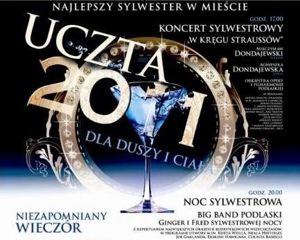 Sylwester 2011/2012 w Operze i Filharmonii Podlaskiej