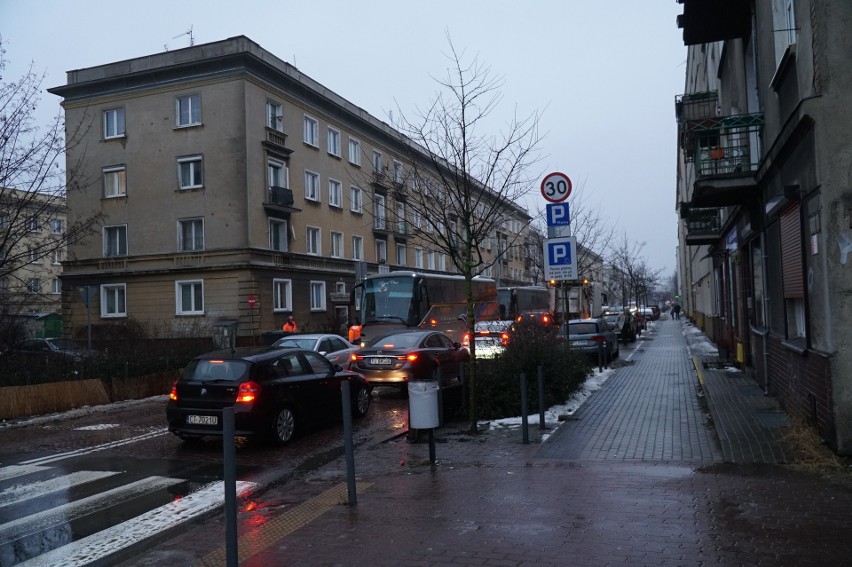 Ulica Chociszewskiego w kierunku Reymonta - to tylko część...