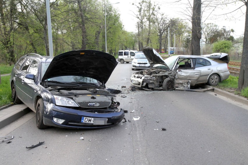 Wypadek na Osobowickiej we Wrocławiu