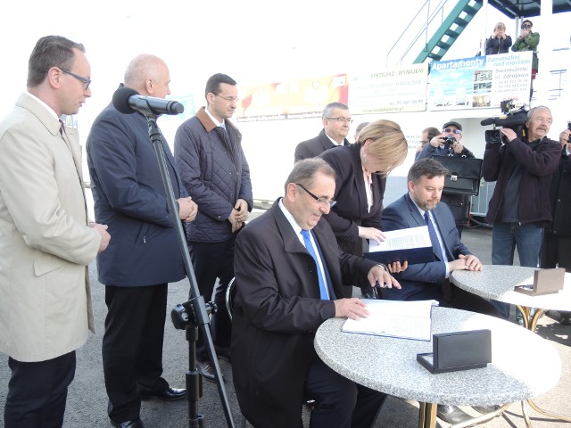 W Świnoujściu podpisano umowę na finansowanie budowy tunelu i wyznaczenie inwestora zastępczego.