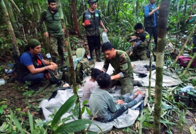Czwórkę dzieci, jedynych ocalałych pasażerów samolotu, odnaleziono w puszczy na granicy kolumbijskich departamentów Caqueta i Guaviare.