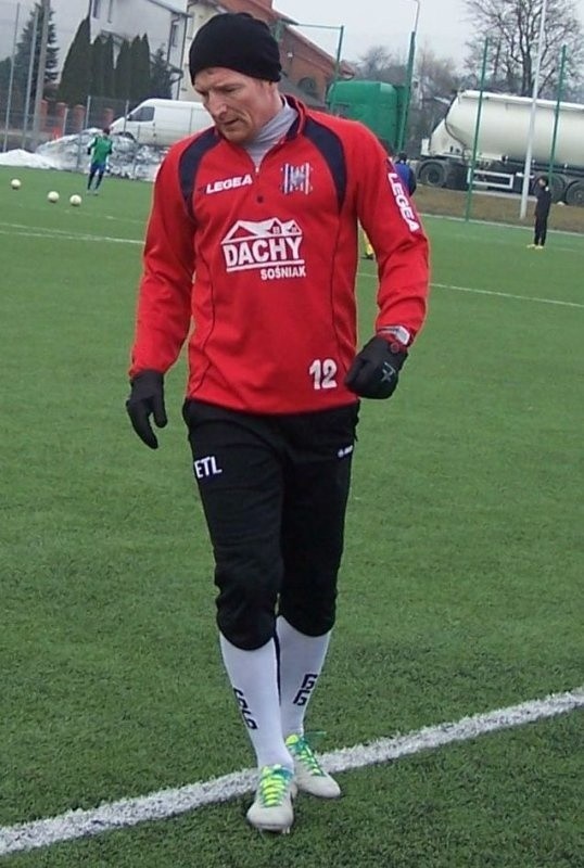 Mariusz Kukiełka wrócił po kontuzji i zdobył dwie bramki w spotkaniu z Wisłą Annopol.