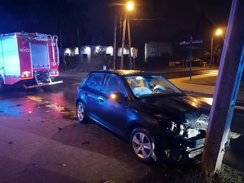 Groźny wypadek na Bugaju. Skoda kontra... skoda ZDJĘCIA