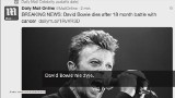 Nie żyje Dawid Bowie (wideo)