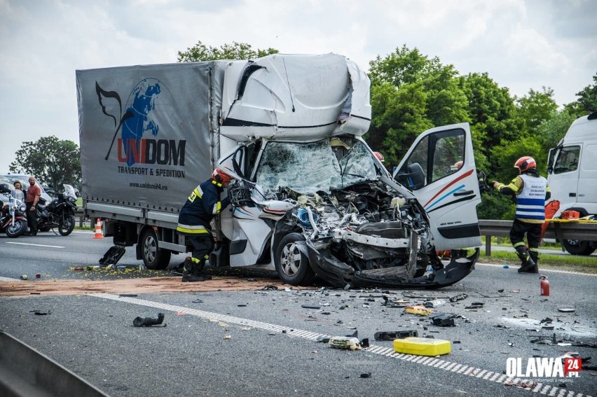 Groźny wypadek na A4 do Wrocławia. Autostrada zablokowana 