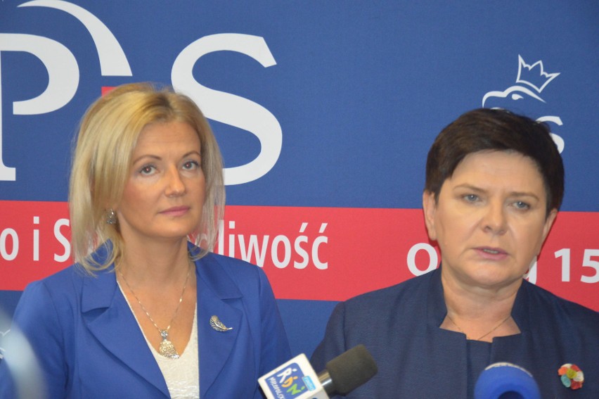 Wybory samorządowe 2018. Tarnów Wicepremier Beata Szydło poparła Kazimierza Koprowskiego. Po raz kolejny (ZDJĘCIA)