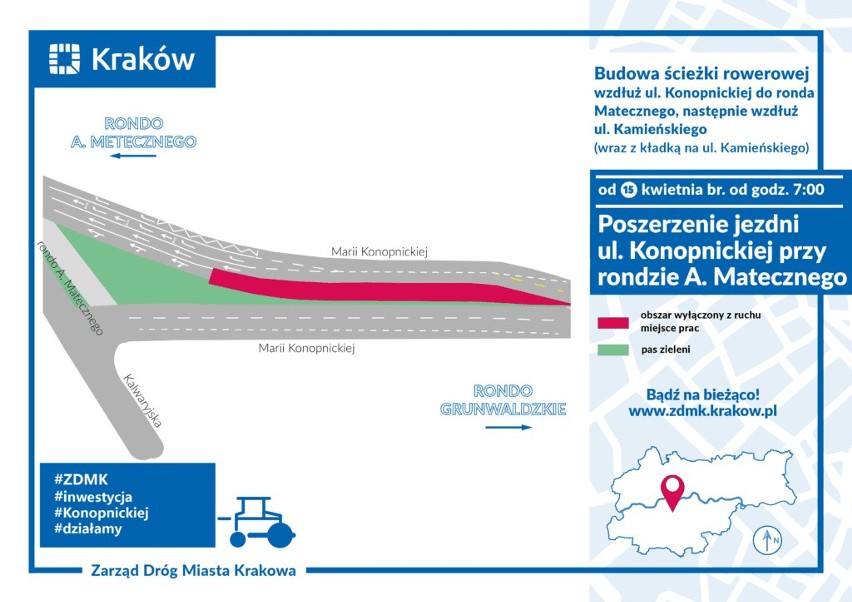 Kraków. Skończyły się święta i... rozpoczęła się seria remontów w mieście