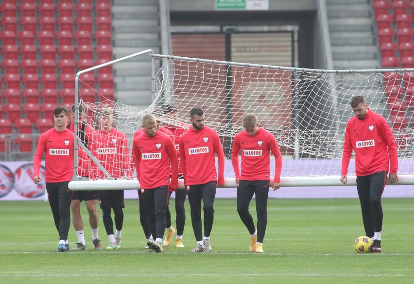 Reprezentanci na Widzewie. Jutro w Łodzi gra reprezentacja Polski. Debiut nowego trenera, byłego widzewiaka Zdjęcia