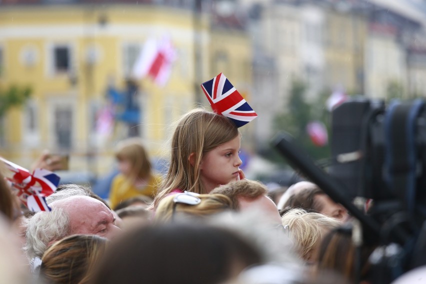 Książę William i Kate Middleton w Warszawie [ZDJĘCIA] Spotkanie z parą prezydencką i warszawiakami