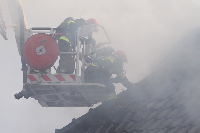 Strażacy w niedzielę od godziny 8 toczą nierówną walkę z...