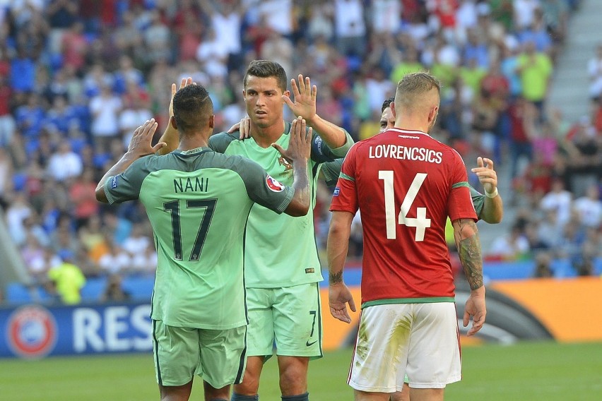 Ronaldo strzelił 2 bramki w meczu Węgry - Portugalia