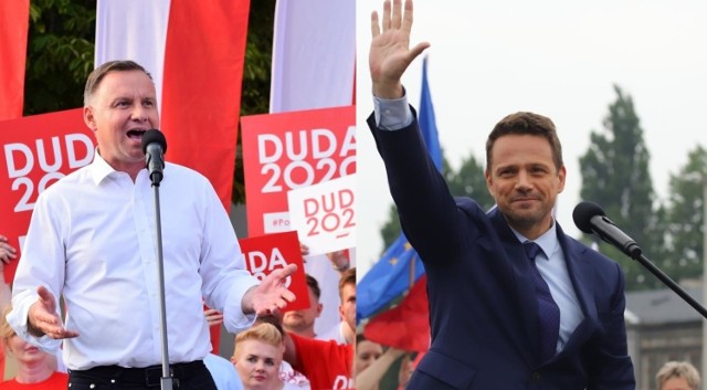 Druga tura wyborów prezydenckich odbędzie się 12 lipca 2020 roku. Urzędujący prezydent RP Andrzej Duda, popierany przez PiS zmierzy się z kandydatem Koalicji Obywatelskiej Rafałem Trzaskowskim. W pierwszej turze zdecydowanie wygrał Duda (43,5 proc., przy 30,46 proc. Trzaskowskiego). Kto zwycięży w drugiej turze? Zobaczcie porównanie najważniejszych przedwyborczych sondaży! >>>>>>>>