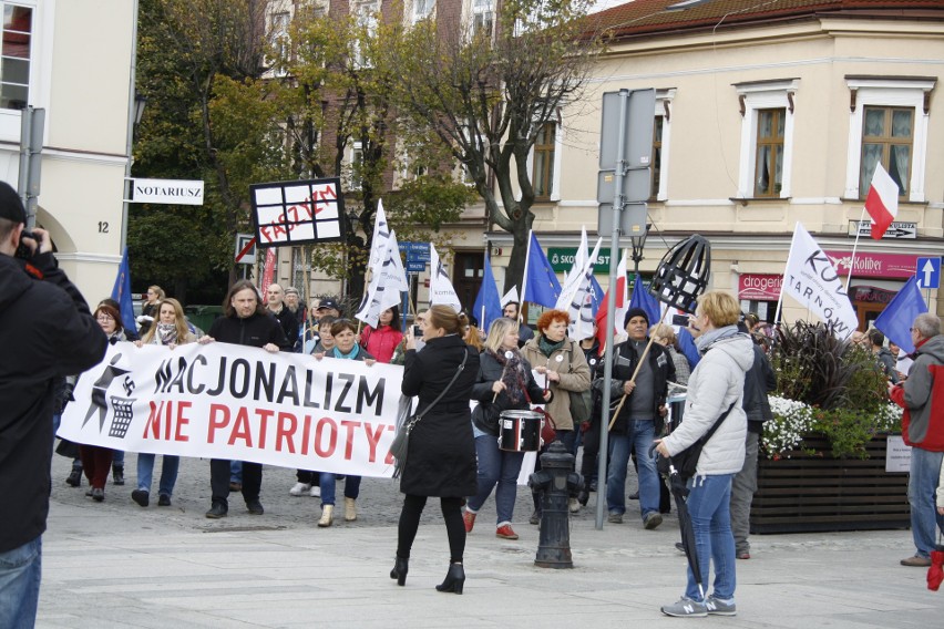 Marsz Antyfaszystowski w Oświęcimiu