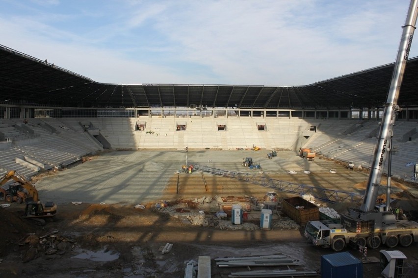 Budowa Stadionu Miejskiego w Tychach