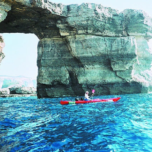 Lazurowe Okno u wybrzeży Wyspy Gozo