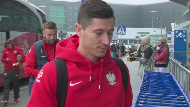 Robert Lewandowski, napastnik reprezentacji Polski.