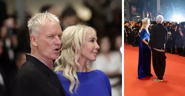 Sting pokazał się z żoną w Cannes! Ich małżeństwo trwa już ponad 30 lat!