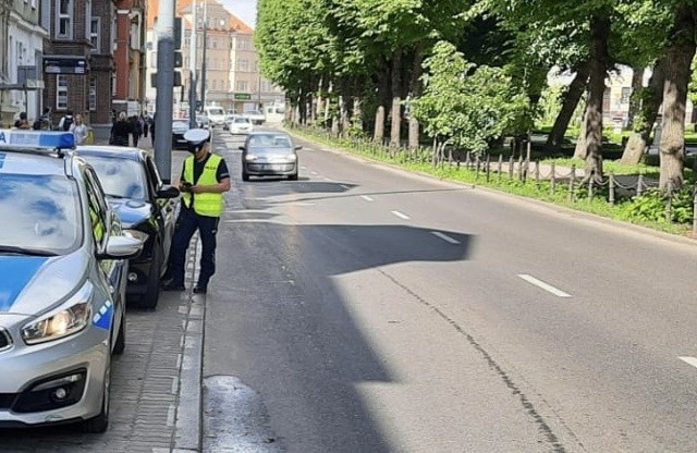 Słupscy policjanci prowadzili działania „Niechronieni uczestnicy ruchu drogowego”