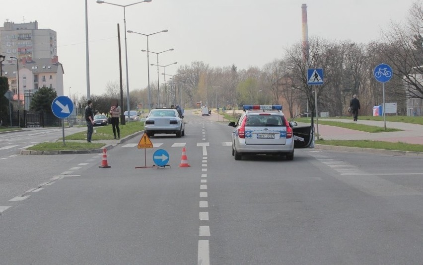 Jastrzębie: Wypadek na przejściu dla pieszych na Al. Jana Pawła II [ZDJĘCIA]