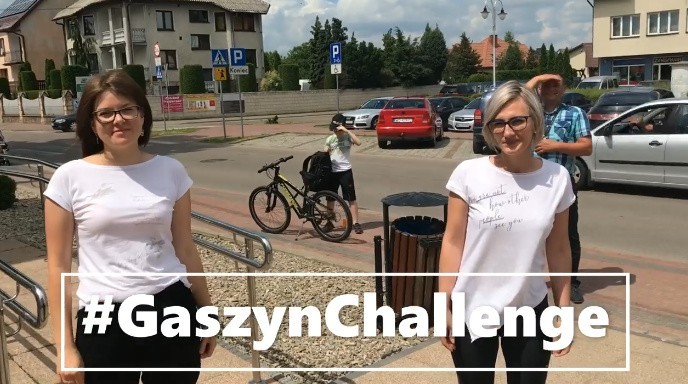 Gminny Ośrodek Pomocy Społecznej w Olszewie-Borkach dołączył do akcji #GaszynChallenge. Panie "pompowały" dla Lenki! 