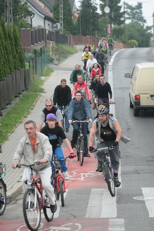 Parada rowerowa w Słupsku