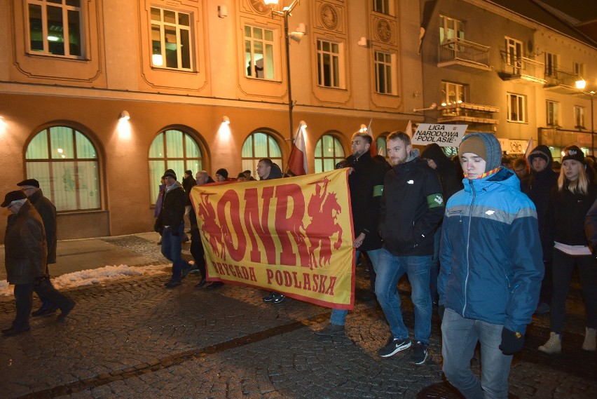 Marsz Niepodległości w Białymstoku odbył się tradycyjnie w...