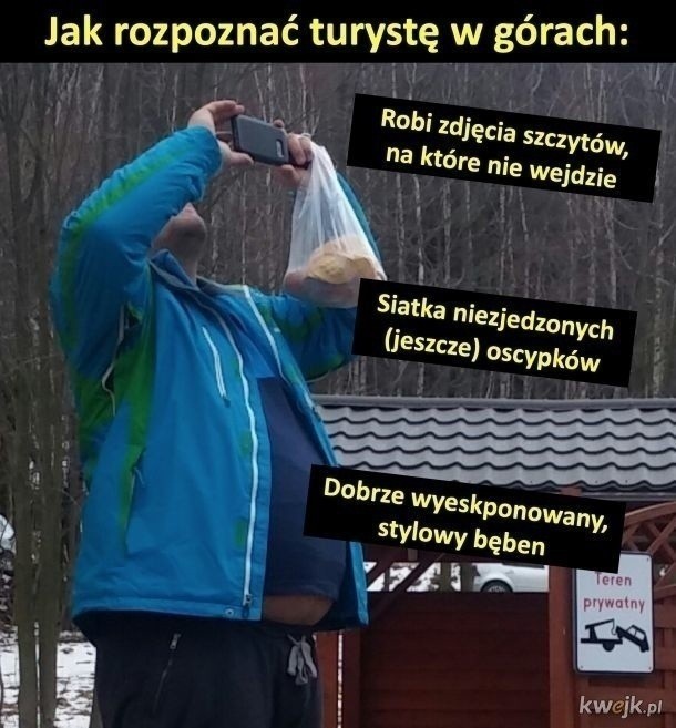 Memy o wakacjach w górach cieszą się ogromną popularnością w sieci. Polacy śmieją się z tłumów na Krupówkach oraz tatrzańskich szlakach