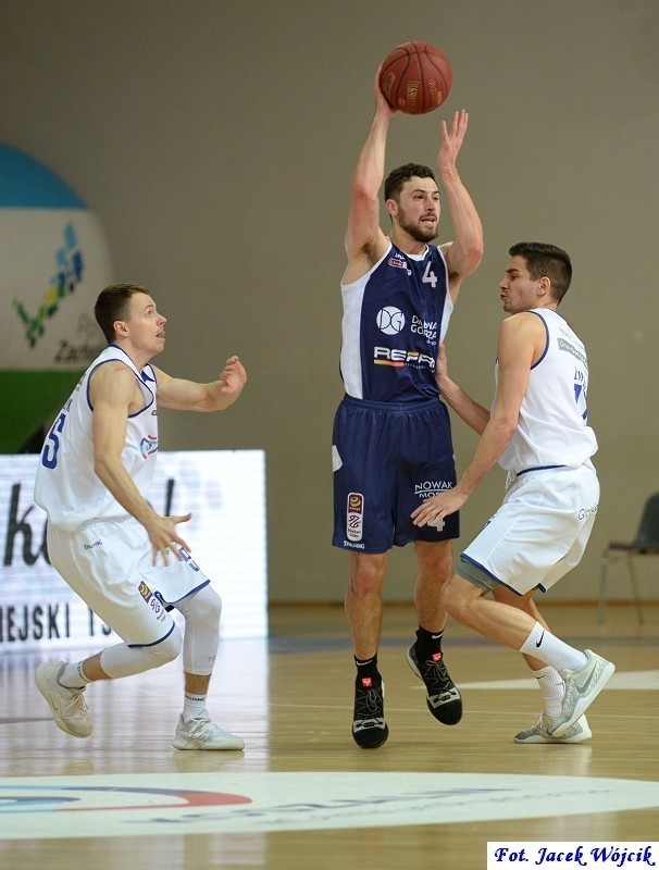 AZS Koszalin - MKS Dąbrowa Górnicza 85:89 [ZDJĘCIA]