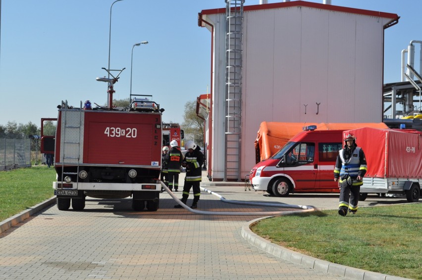 Swarzów. Pożar na terenie podziemnego magazynu gazu! Spokojnie, to tylko ćwiczenia [ZDJĘCIA]